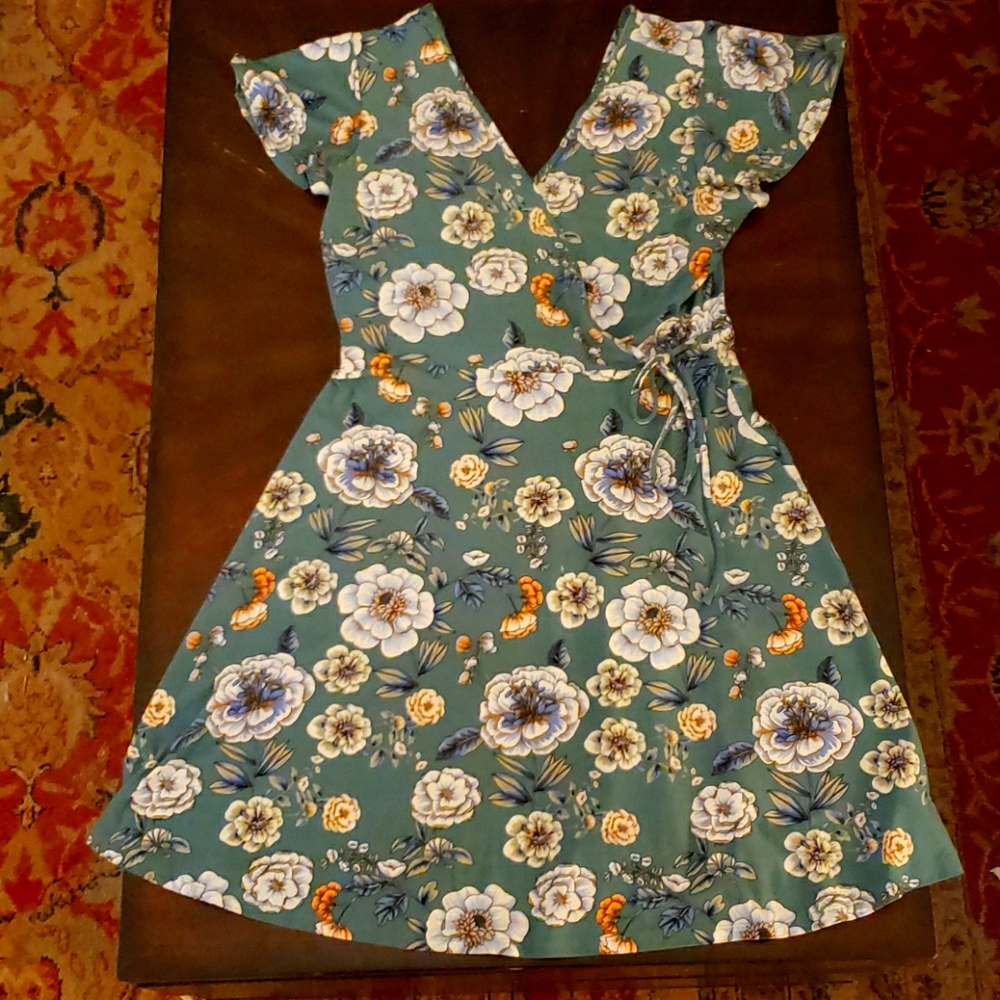 Kaileigh Flower Print Dress